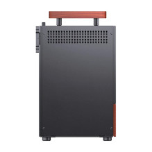 Jonsbo T6 PC Gehäuse, Mini-Tower, Mini-ITX, Tempered Glass, Holz - schwarz Jonsbo T6 PC Gehäuse, Mini-Tower, Mini-ITX, Tempered Glass, Holz - schwarz