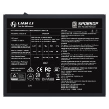 850W Lian Li SP serija Platinum ATX 3.1 Schwarz