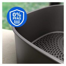 Airfryer NA565 02 Megabasket 9,5L 2750W silver juoda (NA565 / 02)