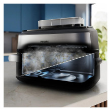 Airfryer NA565 02 Megabasket 9,5L 2750W silver juoda (NA565 / 02)