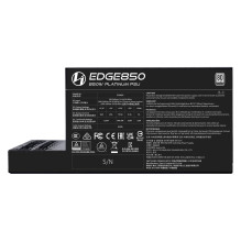 850W Lian Li EDGE EG0850 80 PLUS Platinum maitinimo šaltinis, PCIe 5.1, ATX 3.1 – 850 vatų, juoda 850W Lian Li EDGE EG0850 80 PLUS Platinum maitinimo šaltinis, PCIe 5.1, ATX 3.1 – 850 vatų, juoda