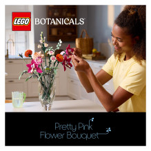 LEGO Botanicals Schöner Rosafarbener Blumenstrauß 10342 LEGO Botanicals Schöner Rosafarbener Blumenstrauß 10342