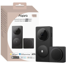 Aqara durų skambučio kamera Hub G410 Black Aqara durų skambučio kamera Hub G410 Black