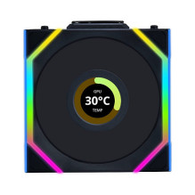 120mm Lian Li UNI FAN SL Wireless LCD 120 ARGB Reverse Blade 3-pack 120mm Lian Li UNI FAN SL Wireless LCD 120 ARGB Reverse Blade 3-pack
