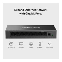 Mercusys MS108GS 8-Port Gigabit Desktop Switch Mercusys MS108GS 8-Port Gigabit Desktop Switch