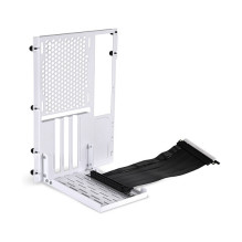 Lian Li PCIe 4.0 16X Riser Kit for O11 Dynamic Mini with vertical bracket and 20cm cable (White) Lian Li PCIe 4.0 16X Riser Kit for O11 Dynamic Mini with vertical bracket and 20cm cable (White)