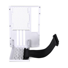 Lian Li PCIe 4.0 16X Riser Kit for O11 Dynamic Mini with vertical bracket and 20cm cable (White) Lian Li PCIe 4.0 16X Riser Kit for O11 Dynamic Mini with vertical bracket and 20cm cable (White)