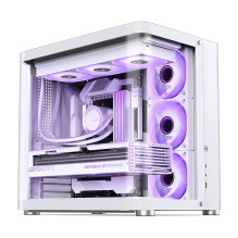Jonsbo TK-2 2.0 Midi-Tower, Tempered Glass – balta