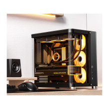 Jonsbo TK-2 2.0 Midi-Tower, Tempered Glass – schwarz Jonsbo TK-2 2.0 Midi-Tower, Tempered Glass – schwarz