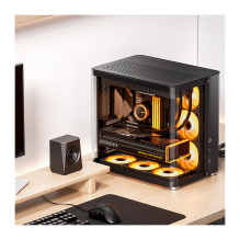 Jonsbo TK-2 2.0 Midi-Tower, Tempered Glass – schwarz Jonsbo TK-2 2.0 Midi-Tower, Tempered Glass – schwarz