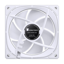 Jonsbo FR-505 ARGB PWM fan, 120mm - white Jonsbo FR-505 ARGB PWM fan, 120mm - white