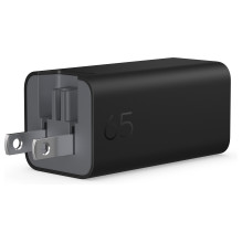 N HP USB-C 65W GaN Ladegerät Schwarz, inkl. 2m USB-C Kabel, Power Delivery (PD) 3.0