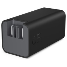 N HP USB-C 65W GaN Ladegerät Schwarz, inkl. 2m USB-C Kabel, Power Delivery (PD) 3.0