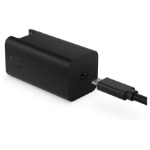 N HP USB-C 65W GaN Ladegerät Schwarz, inkl. 2m USB-C Kabel, Power Delivery (PD) 3.0