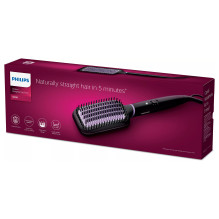 BHH880 / 00 „StyleCare Essential“ šildomas tiesinimo šepetys, 2 temperatūros nustatymai, juodas
