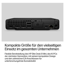 HP EliteDesk 8 Mini G2a RYZ AI 5 435 / 16GB / 512SSD / W11 Pro 1J Gar (DE) HP EliteDesk 8 Mini G2a RYZ AI 5 435 / 16GB / 512SSD / W11 Pro 1J Gar (DE)