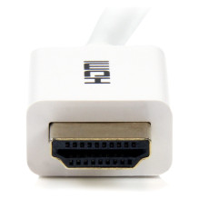 StarTech 5m 16 ft White CL3 In-wall High Speed HDMI Cable - Ultra HD 4k x 2k HDMI Cable - HDMI to HDMI M / M StarTech 5m 16 ft White CL3 In-wall High Speed HDMI Cable - Ultra HD 4k x 2k HDMI Cable - HDMI to HDMI M / M