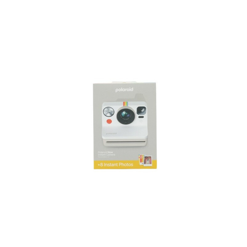 Polaroid Now Gen 3 digital camera bundle, pebble white