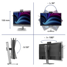 Philips 4000 serija 27B2U4601H / 00 kompiuterio monitorius