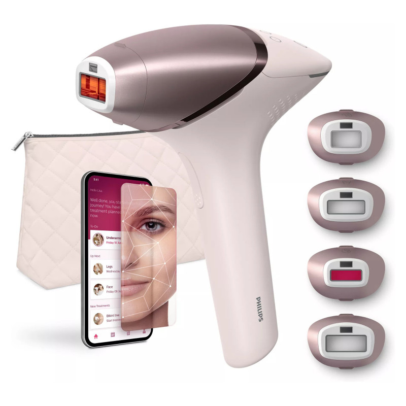 light hair remover Intense pulsed light Pink gold