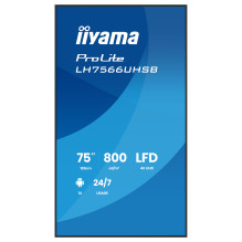 iiyama LH7566UHSB-B1AG Iškabos ekranas
