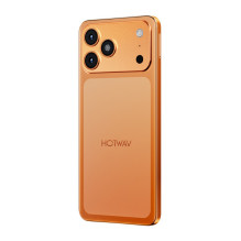 Mobilusis Telefonas - HOTWAV A17 Pro Max Išmanusis Telefonas, Oranžinė