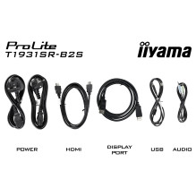 iiyama ProLite T1931SR-B2S kompiuterio monitorius