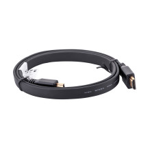HDMI Laidas - Lanberg CA-HDMI-21CU-0010 1m 144Hz 18Gbit / s 3840x2160 Juodas HDMI Laidas - Lanberg CA-HDMI-21CU-0010 1m 144Hz 18Gbit / s 3840x2160 Juodas