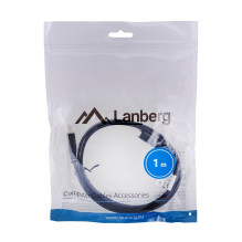 HDMI Cable - Lanberg CA-HDMI-21CU-0010 1m 144Hz 18Gbit/s 3840x2160 Black HDMI Cable - Lanberg CA-HDMI-21CU-0010 1m 144Hz 18Gbit/s 3840x2160 Black