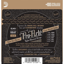 D'Addario EJ45 Pro-Arté Nylon – klasikinės gitaros stygos D'Addario EJ45 Pro-Arté Nylon – klasikinės gitaros stygos