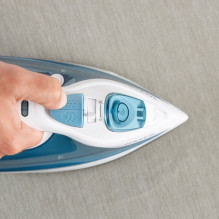 Taurus BALI 3200 X-SLIDE Sausas ir garinis lygintuvas Keraminis padas 3200 W Blue, Balta