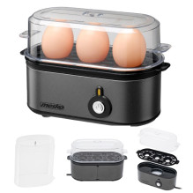 Egg Cooker MESKO MS 4485GM Dark Grey 3 Eggs 210W Egg Cooker MESKO MS 4485GM Dark Grey 3 Eggs 210W