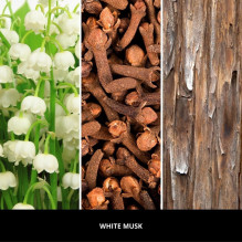 Refill for reed diffuser 250 ml WHITE MUSK MILLEFIORI Refill for reed diffuser 250 ml WHITE MUSK MILLEFIORI