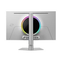 „Samsung G60SF“ kompiuterio monitorius 68,6 cm (27 colio) 2560 x 1440 pikselių „Quad HD OLED“ sidabrinis