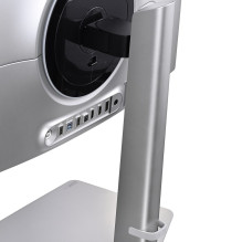 Samsung G81SF computer monitor 68.6 cm (27") 3840 x 2160 pixels 4K Ultra HD OLED Silver