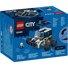 LEGO CITY 60481 Atrakcionai – Policijos sunkvežimis LEGO CITY 60481 Atrakcionai – Policijos sunkvežimis