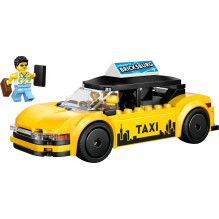 LEGO CITY 60487 Geltonas taksi LEGO CITY 60487 Geltonas taksi