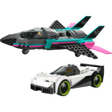 LEGO CITY 60489 Reaktyvinis lėktuvas prieš automobilį LEGO CITY 60489 Reaktyvinis lėktuvas prieš automobilį