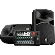 Yamaha „Stagepas“ 600BT Laisvai pastatoma viešojo adresavimo (PA) sistema 640 W, juoda Yamaha „Stagepas“ 600BT Laisvai pastatoma viešojo adresavimo (PA) sistema 640 W, juoda