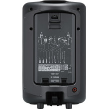 Yamaha „Stagepas“ 600BT Laisvai pastatoma viešojo adresavimo (PA) sistema 640 W, juoda Yamaha „Stagepas“ 600BT Laisvai pastatoma viešojo adresavimo (PA) sistema 640 W, juoda