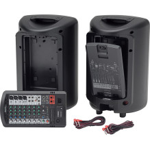 Yamaha „Stagepas“ 600BT Laisvai pastatoma viešojo adresavimo (PA) sistema 640 W, juoda Yamaha „Stagepas“ 600BT Laisvai pastatoma viešojo adresavimo (PA) sistema 640 W, juoda