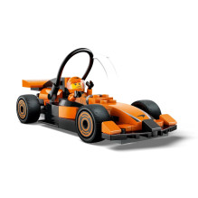 LEGO CITY 60442 F1 vairuotojas su McLaren lenktyniniu automobiliu LEGO CITY 60442 F1 vairuotojas su McLaren lenktyniniu automobiliu