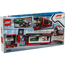 LEGO CITY 60445 F1 - Truck with RB20 &amp; AMR24 F1 Cars