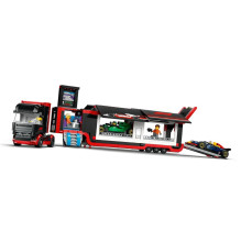 LEGO CITY 60445 F1 - Truck with RB20 &amp; AMR24 F1 Cars