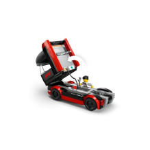 LEGO CITY 60445 F1 - Truck with RB20 &amp; AMR24 F1 Cars