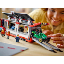LEGO CITY 60445 F1 - Truck with RB20 &amp; AMR24 F1 Cars