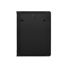 Lanberg prie sienos montuojama stelažinė spintelė 19\'\' 18U 600x600mm juoda (stiklinės durys) Lanberg prie sienos montuojama stelažinė spintelė 19\'\' 18U 600x600mm juoda (stiklinės durys)
