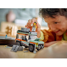 LEGO CITY 60447 Bekelės kalnų sunkvežimis 4x4 LEGO CITY 60447 Bekelės kalnų sunkvežimis 4x4