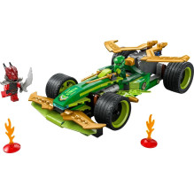 LEGO NINJAGO 71828 Lloydo traukiamas lenktyninis automobilis LEGO NINJAGO 71828 Lloydo traukiamas lenktyninis automobilis