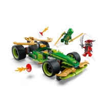 LEGO NINJAGO 71828 Lloydo traukiamas lenktyninis automobilis LEGO NINJAGO 71828 Lloydo traukiamas lenktyninis automobilis
